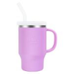 Bella's Friends Handy Mini Tumbler – Adorable 9 oz Sippy Cup for Toddlers 1-3 years old, Flexible Straw, Stainless Interior & Silicone Body, Leak‑Proof, Dishwasher Safe, Ideal for Travel or At Home