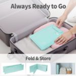 Bella’s Friends Baby Collapsible Bathtub, Travel Bath Tub for Baby, Foldable and Portable, Easy Storage, Reinforced Structure, Lightweight, Travel Essentials for 6M-3Y Infant Toddler