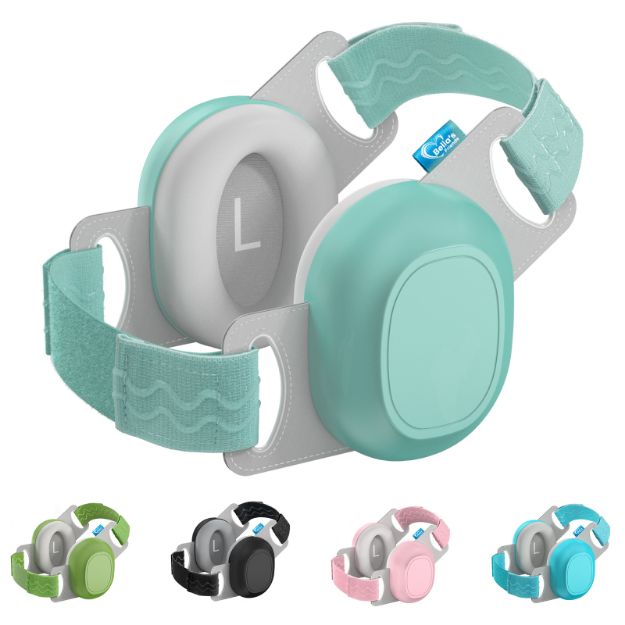 Bella's Friends Baby Ear Protection for Infants & Toddlers(3–48 Months) - Lightweight 24dB Noise Cancelling Headphones - Safe fit & Comfort Earmuffs