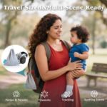 Bella's Friends Baby Ear Protection for Infants & Toddlers(3–48 Months) - Lightweight 24dB Noise Cancelling Headphones - Safe fit & Comfort Earmuffs