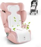 Bella's Friends Baby Stroller Cooling Pad with 2 Built-in Blower Up to 10H MAX 10000 mAh Rechargeable 3 Speed Adjustable Car Seat Liner Cooling Cushion for Toddler Outdoors Summer Baby Essentials